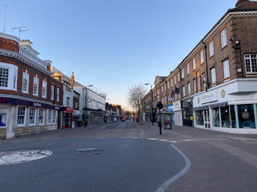 high street