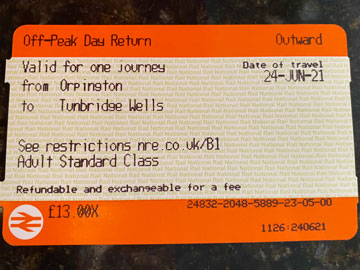 train ticket