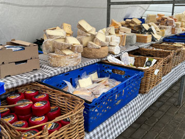 cheese stall