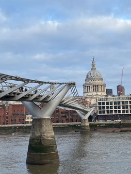 bridge and St Paul's