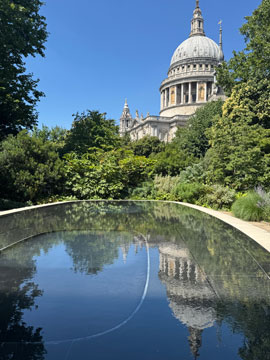 st Pauls and lake