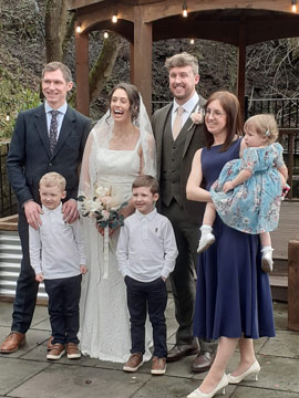 Marie and Graeme clan