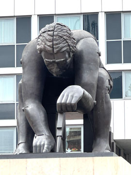 thinking man