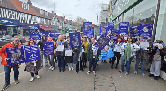 protest march