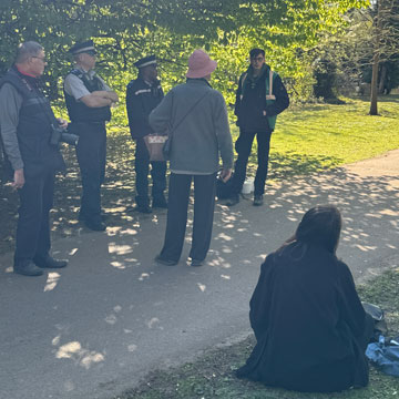 police meet up