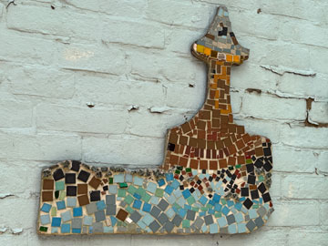 mosaic lighthouse